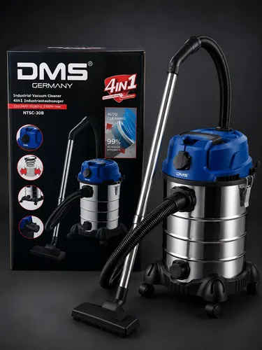 DMS Staubsauger 2300W Nass-Trocken Industriestaubsauger 30L