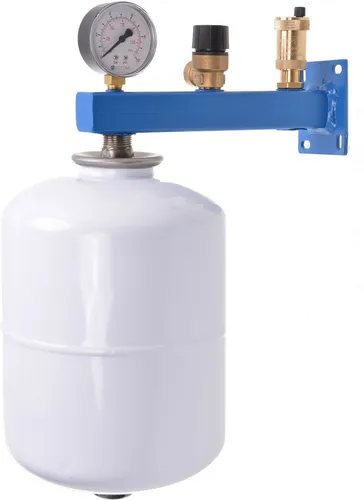 Aqbau® Set Membran Ausdehnungsgefäß mit Sicherheitsgruppe für Trinkwasser (Größe - 24L)