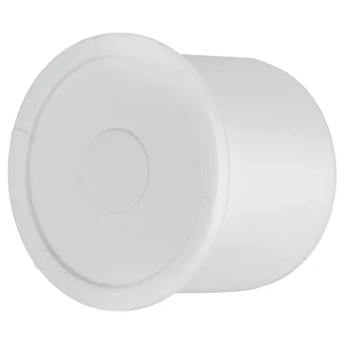 HT Muffenstopfen Ø DN32 Rohrstopfen Kunststoffstopfen Endstopfen Rohrdeckel Weiß