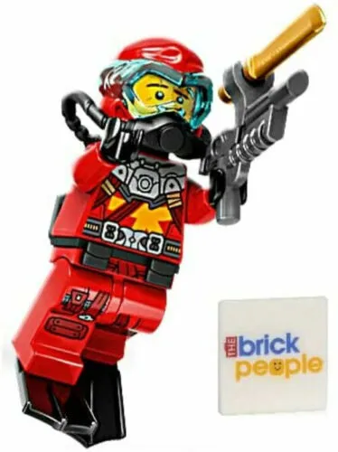 LEGO ninjago: Kai Seabound IN Suba Gear Mit Harpoon Waffe Und Katana