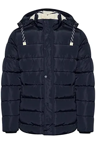 Blend 20712470 BH Herren Winterjacke - Funktionsjacke mit Teddyfutter und Kapuze, ideal für kalte Tage. Nachhaltig produziert und bietet optimalen Komfort durch Regular Fit.