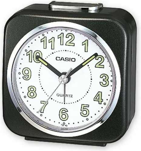 Casio Wecker Uhr TQ-143S-1EF schwarz Reisewecker Wake up Timer