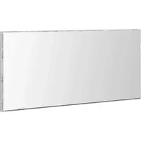 vidaXL Badezimmer Spiegel mit integrierter Beleuchtung, 80 x 8,5 x 37 cm - Badezimmerschrank mit modernem Design und praktischen Funktionen, inklusive integrierter Beleuchtung für optimale Sichtbarkeit beim Grooming.
