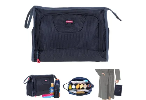 ELEPHANT Kulturbeutel Trainer groß - Kosmetiktasche für Reisen - Kulturbeutel mit wasserabweisendem Material, ideal für Reisen, bietet viel Platz mit 1 Hauptfach und 2 Innentaschen für optimale Organisation.