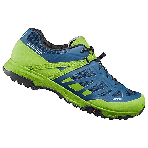 Shimano ET500 Herren MTB Schuhe - Gelb - Größe 40 - Fahrradschuhe für Mountainbiking, mit rutschfester Sohle und optimalem Halt für sichere Fahrten im Gelände.