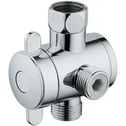 Schütte 3-Wege-Umsteller Avignon Chrom