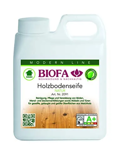 Biofa | Holzbodenseife | Natur | 2091 Größe 1 Liter