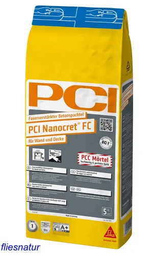 PCI Nanocret FC 5 kg Faserverstärkter Betonspachtel Spachtel Wand Decke Spachtel