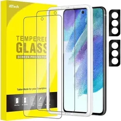 Schutzfolie für Samsung Galaxy S21 FE 5G mit Kameraschutz – 2 Stück