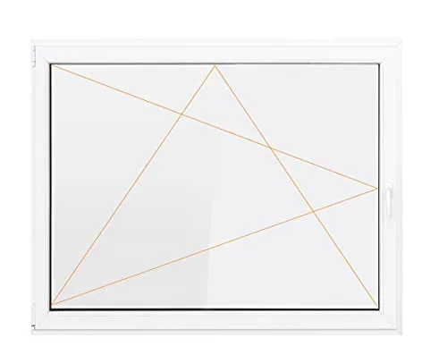 Bastion Fenster Kellerfenster 1 Flügel Dreh-Kipp - Flügelfenster mit 2-fach Verglasung für optimale Wärmeisolierung, ideal für sichere und energieeffiziente Kellerbelichtung.