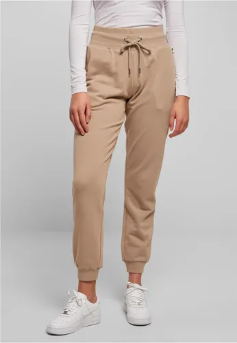 Urban Classics Damen Organic High Waist Sweat Pants - Sport-Jogginghosen für Damen aus weicher Bio-Baumwolle mit hohem Bund, ideal für Komfort und Style beim Training oder Entspannen.