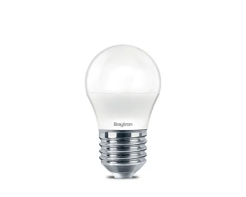 Braytron LED-Leuchtmittel 10 X Glühbirne Kugelform G45 5W E27 470lm A45 Warmweiß -Kaltweiß, E27, Warmweiß, Neutralweiß, Kaltweiß, Energieeffizient, Flimmerfrei, Langlebig, 10er Set