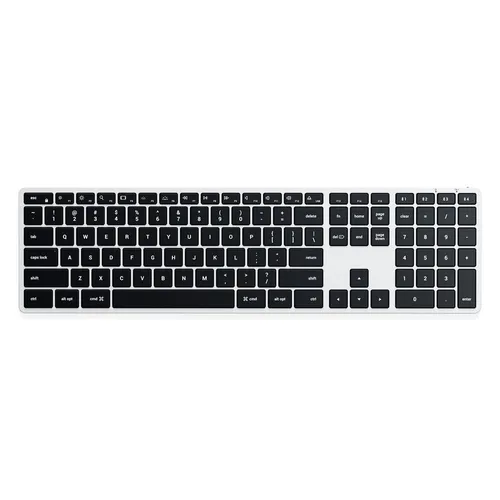 SATECHI Slim X3 Bluetooth Tastatur für Mac – Hintergrundbeleuchtet & Multi-Geräte-Sync - Tastatur für Mac mit elegantem Design, Hintergrundbeleuchtung und Multi-Geräte-Sync für nahtloses Arbeiten. Ideal für moderne Apple-Nutzer!