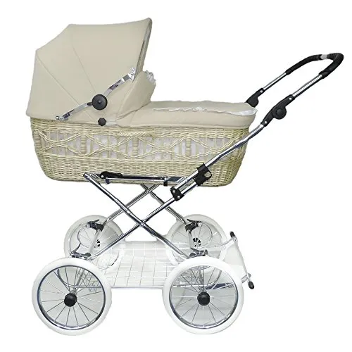 EICHHORN Kinderwagen Weidenkorb