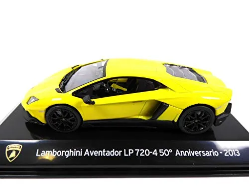 OPO 10 - 1/43 Auto kompatibel mit Lamborghini Aventador LP 720-4 2013 50 Jahre – SC7 UP008