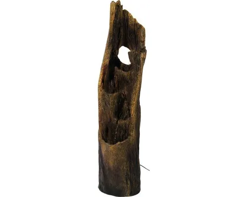 Gartenbrunnen mit LEDs in Baumstammform 34 x 30 x 124,5 cm von Weitere