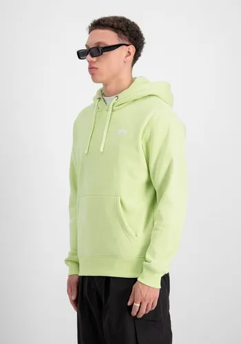 Alpha Industries Basic Hoodie SL grün XXXL (58/60) - Herren-Sweatshirt aus 80% Baumwolle für hohen Tragekomfort, in der trendigen Farbe Arctic Lime und mit regular fit für eine lässige Passform.