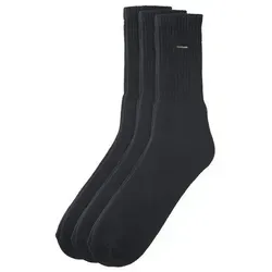 Camano Basicsocken Basic Sportsocke 3-pack BLACK
