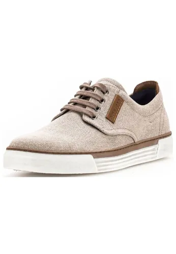 Gabor Sportliche Schnürschuhe 0460.20.01 Herren Beige - Sneaker aus hochwertigem Textil, super bequem mit atmungsaktiver Innenausstattung und regulierbarer Schnürung für optimalen Komfort.