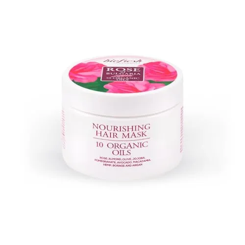 BIOFRESH PFLEGENDE HAARMASKE ROSE OF BULGARIA MIT ROSENWASSER 300 ml