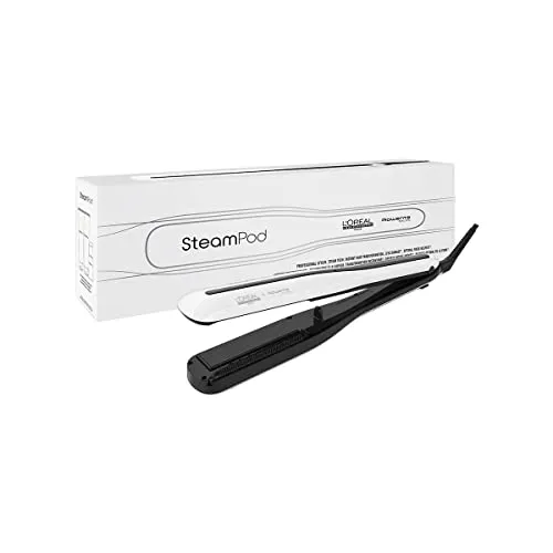 L'Oreal Steampod 3.0 - Professioneller Dampfhaarglätter, für glattes, lockiges und gewelltes Haar mit schonender Dampf-Technologie
