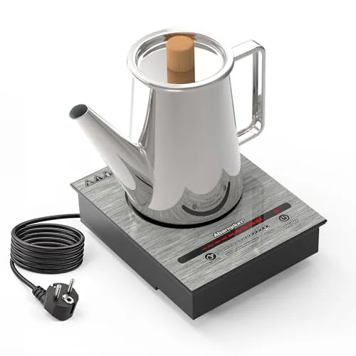 Mini Induktionskochplatte 900W – Kompaktes Kochfeld für Camping