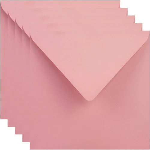 Umschlag Briefumschlag Briefumschläge K4 NK Woodstock Rosa rosa 110g - 25 Stücke