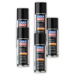 Produktbild 5x 200ml LIQUI MOLY 1513 Reiniger Motorbike Multispray Rostlöser Rost Reiniger