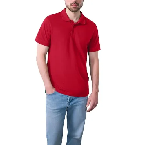 HRM T-Shirt & Langarmshirt Men´s Heavy Performance Polo - Hochwertiges Polo aus robustem Doppel-Piqué, ideal für den professionellen Einsatz. Waschbar bis 60 °C und für Industriewäsche geeignet, BSCI zertifizierte Produktion.