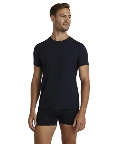 FALKE Herren Unterwäsche Daily Climate Control Outlast® Rundhals T-Shirt M - Das schnelltrocknende Rundhals T-Shirt sorgt für ein ideales Körperklima und hohen Tragekomfort im Alltag. Flache Nähte und eine körpernahe Passform bieten zusätzlichen Komfort. Hochwertige Baumwolle für uneingeschränkte Bewegungsfreiheit.