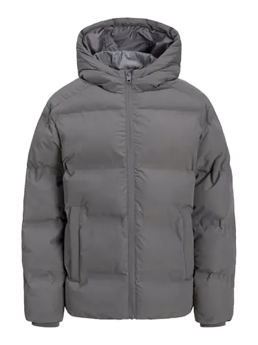 JACK & JONES JUNIOR Herren Jjesoho Puffer Hood Sn Jnr, Castlerock, Numeric_152