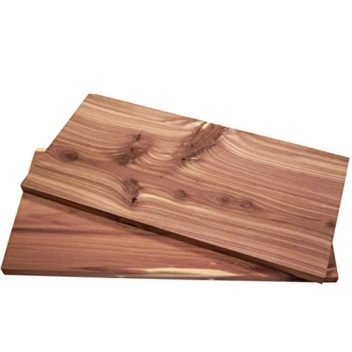 Räucherbretter aus Zedernholz. American Red Cedar, 30x15x1 cm - BBQ Grillplanke Smoker 2