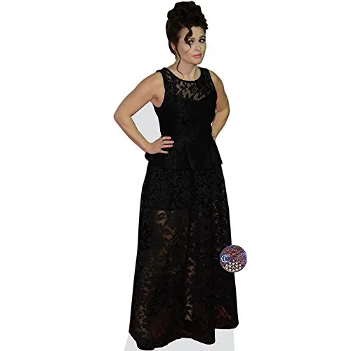Helena Bonham Carter (Black) Pappaufsteller mini von Celebrity Cutouts