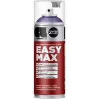 COSMOS LAC EASYMAX Sprühlack Matt mit Extrem Hoher Deckkraft Spraydosen Sprühfarbe DIY Lack RAL 4005 Blaulila