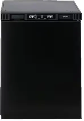 Mestic MR-43 Kompressor-Kühlschrank, 42,6L, schwarz