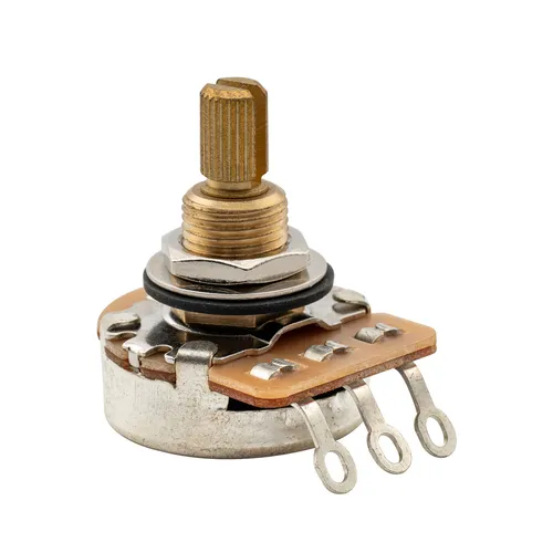 Musiclily Pro A250K Brass Inch Split Shaft Pot Audio Taper For USA Guitar Bass