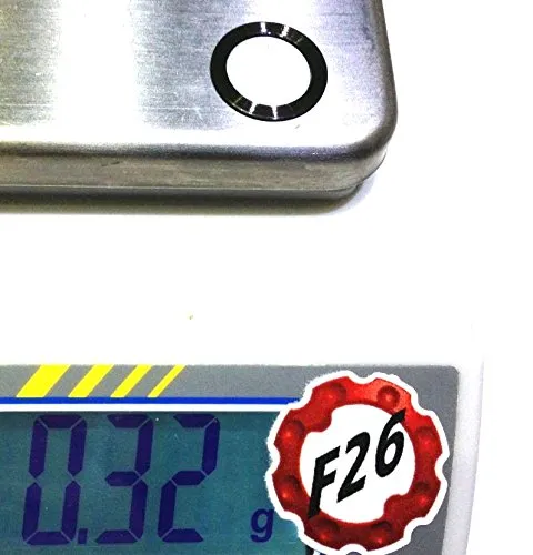 F26 Titan Pedal Achsen U-Scheibe Kurlebarm (Schwarz)