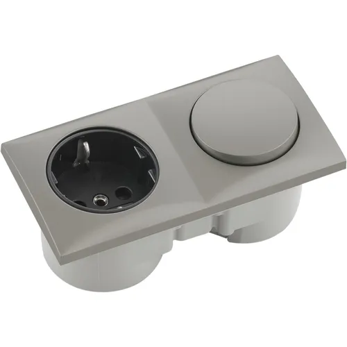 Berker Steckdosen Schwarz von Berker