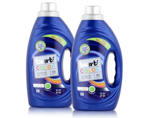 burti burti color Feinwaschmittel 1,45L - Für farbige & bunte Textilien (2er Colorwaschmittel
