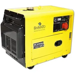 BAMATO Stromerzeuger BGE-5000D, 5 kW mit E-Start