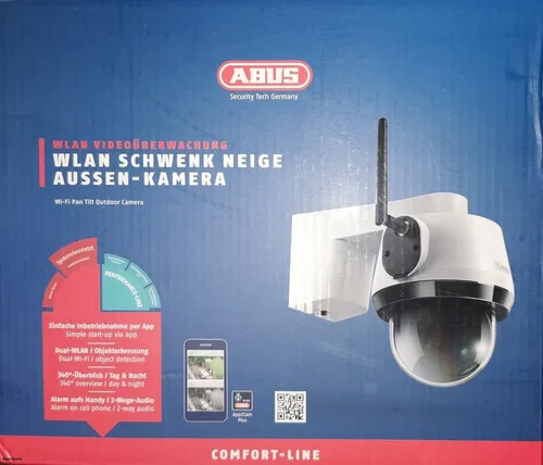 ABUS WLAN Schwenk-Neige-Außen-Kamera PPIC42520