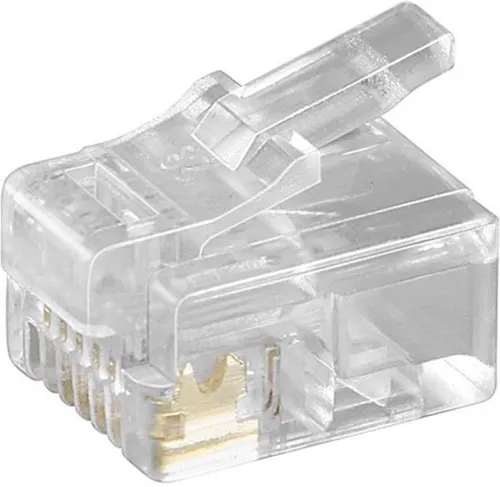 Stk. Goobay RJ12 Stecker 6(6) 58626 Steckverbinder RJ12 10