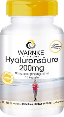 HYALURONSÄURE 200 mg Kapseln 60 St