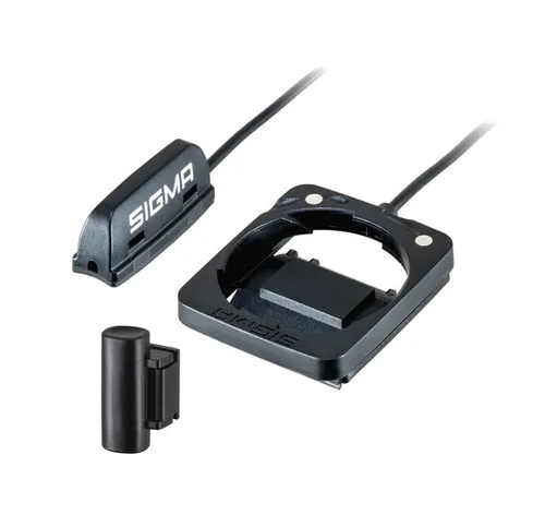 SIGMA STS Rad 2 KIT 2450 - Geschwindigkeitsmessung für Fahrräder - Fahrradcomputer-Kit für Zweiträder mit Geschwindigkeitsensor und Halterung. Perfekt für Freizeit- und Tourenfahrer, um das Radfahren bequemer und sicherer zu gestalten.