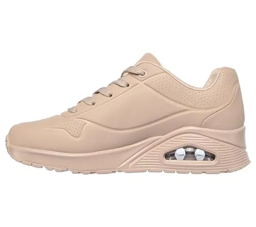 Skechers Damen 73690 Sneakers - Sand Durabuck, 40 EU - Damen-Sneaker aus hochwertigem Durabuck, ideal für Komfort und Stil im Alltag.