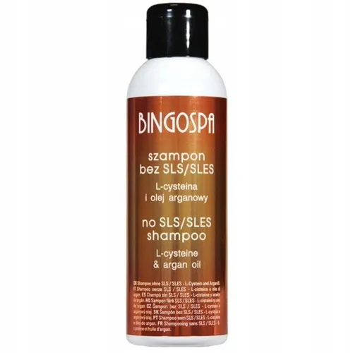 BINGOSPA SLS/SLES-freies Haarshampoo mit L-Cystein und Arganöl, 150 ml