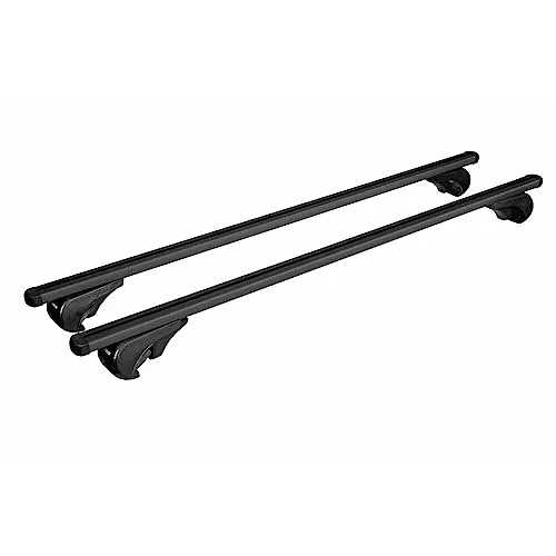 Nordrive N15041 Helio Black Rail, kompletter Satz Alu-Dachträger - L - Evos RA