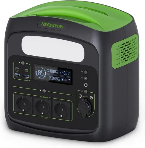 Rolipo Tragbare Powerstation 483Wh Solargenerator von Rolipo