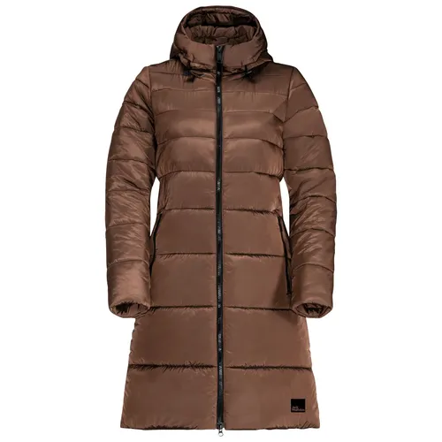 Jack Wolfskin Wintermantel Eisbach Coat - Winddicht und Wasserabweisend, PFC-frei - Funktionsjacke mit stylischem Puffy-Look, atmungsaktivem TEXASHIELD CHANGEANT-Material und warmem PRIMALOFT-Futter aus recycelter Kunstfaser für optimalen Komfort im Winter.