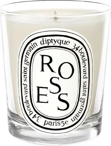 Diptyque Scented Candle Roses 70 g - Luxuriöse Duftkerze mit einem romantischen Rosenduft, ideal für eine entspannende Atmosphäre in jedem Raum.